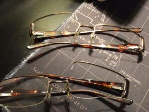 Broken Versace optical frames