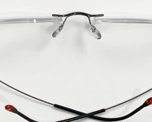 Silhouette eyeglasses repaired
