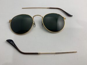 rayban sunglasses with broken temple